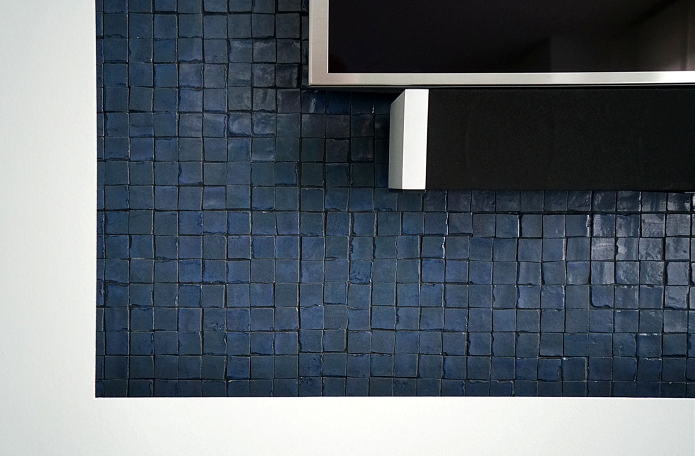 backsplash pet-blu tessere