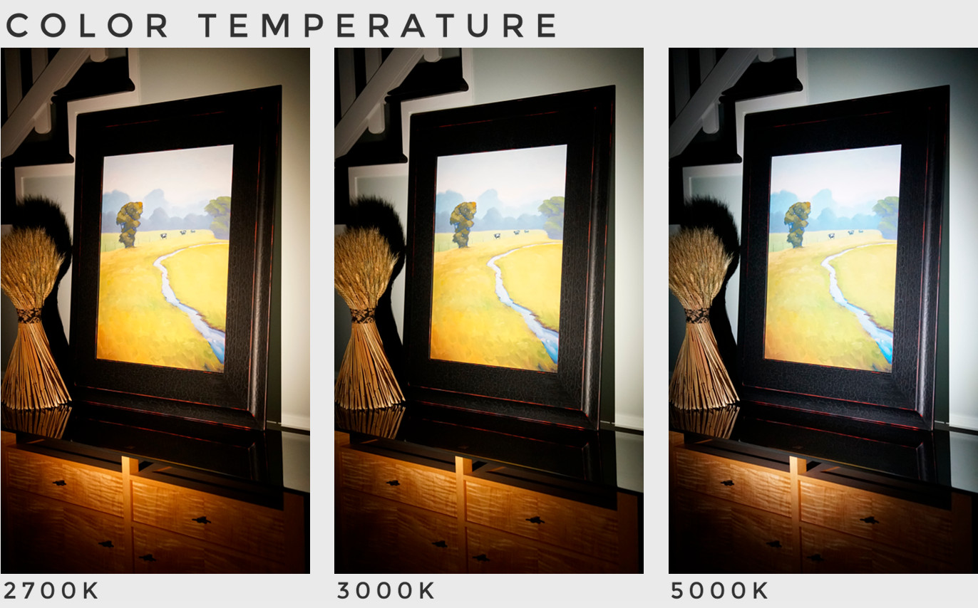 LED MR16 color temperature comparison 2